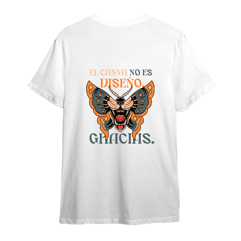 Polera “NO CANVA CLUB” - Imagen 3